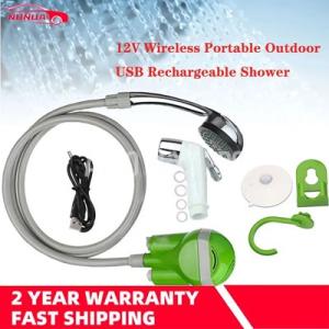 【並行輸入品】屋外シャワーヘッド 車 キャンピングカー キャンプ シャワー usb充電式 ウォーター...