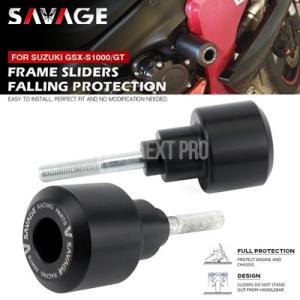【並行輸入品】バイクエンジン衝突フェアリングガード フレームスライダー 落下保護 スズキgsxs g...