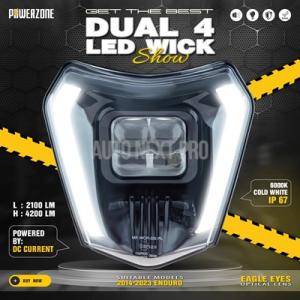 【並行輸入品】パワーゾーン-バイクヘッドライト ライト ktm exc sxf xcw mx 201...