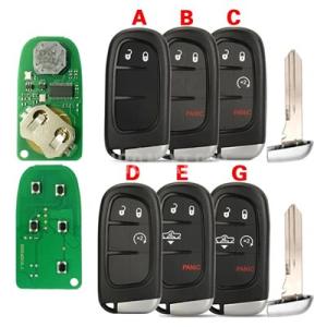 【並行輸入品】スマートキーGQ4-54T/433mhz キーレス id46チップ dodge ram...