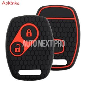 【並行輸入品】apktnka-シリコン車用カバー カーキーケース シェルコンフォブ ホンダcrv シ...
