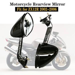 バイクバックミラー   フィット2000-2006カワサキニンジャZX12R ZX-12R 2001...