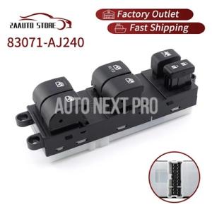 【並行輸入品】車 ウィンドウコントロールスイッチ 16ピンアクセサリ 83071-aj240 サブ丸...
