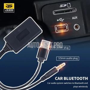【並行輸入品】jsbm usb カーワイヤレス bluetooth 3.5mm aux-in アダプ...