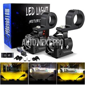 【並行輸入品】1セット 40W バイク LED スポットライト フォグランプ BMW R1250GS...