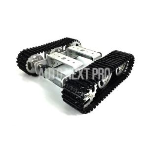 【並行輸入品】Arduino-金属 戦車モデル 追跡 車 シャーシ トラック 教育 クローラー/キャピラープラットフォーム arduino 互換性あり t100