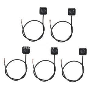 【並行輸入品】瞬間押しボタンスイッチ オンオフスイッチ 黒色プラスチック 12V 24V 表面実装ミ...