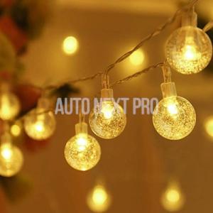 【並行輸入品】1.5 メートル 3 メートル 6 メートル LED クリスタルボールガーランドストリ...