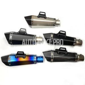 【並行輸入品】51mm汎用インレットバイク排気R11マフラー DBキラー付き Ninja650 Z7...