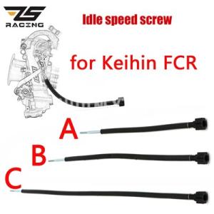 【並行輸入品】Zsレーシング-バイクキャブレター アイドルアジャスタースクリューケーブル fcr m...
