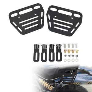 【並行輸入品】バイク キャリアラックサドルバッグ取付ブラケットサイドバッグブラケット Ducati ...