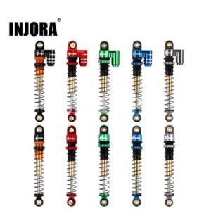 INJORA 43 mmショックアブソーバーアルミネジテレダンパーアップグレード 1/24 RC カ...