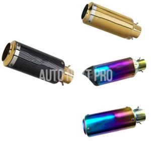 マフラーバイクアクセサリー51mm汎用バイク排気カワサキニンジャZ900 Z400ニンジャ250デュ...