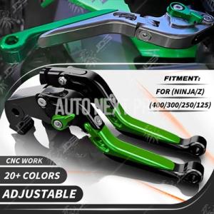 カワサキ用 Kawasaki Ninja/Z 400/300/250/125 2014-現在 レバー...