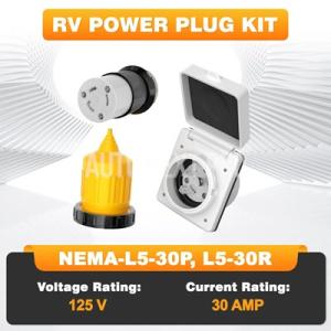 125 V NEMA-L5-30P   NEMA-L5-30R ツイストロックソケットコネクタプラグ...
