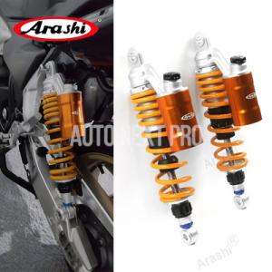 アラシ-ホンダcb1000 スーパー4 1992 1993-1995 cb1300 2003-2019 360mm用 ダブル エアショックアブソーバー リアサスペンション