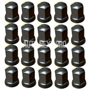 【並行輸入品】バックホイールナットキャップ 20個 33mm トラックfh12 fm7 fh16/i...
