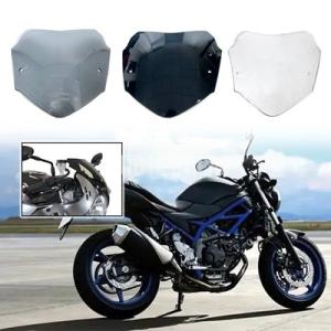 【並行輸入品】バイク フロントガラスフロントガラス防風ウインドスクリーンディフレクタースズキ SV6...