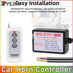 【並行輸入品】電子音楽ホーンコントローラー プロスピーカー ボリュームスイッチ付きサウンドコントロー...