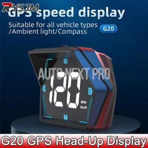 【並行輸入品】G20 HUD GPS ヘッドアップディスプレイスピードメーターランニング距離計コンパ...