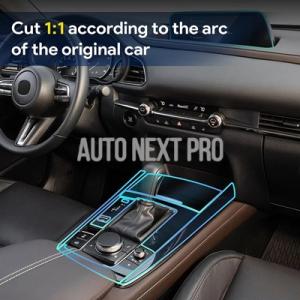 【並行輸入品】インテリアセンターコンソールギアパネルナビゲーション画面 TPU 保護フィルムマツダ ...