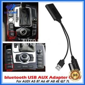 【並行輸入品】Bluetoothワイヤレス音楽インターフェース auxオーディオケーブル audi ...