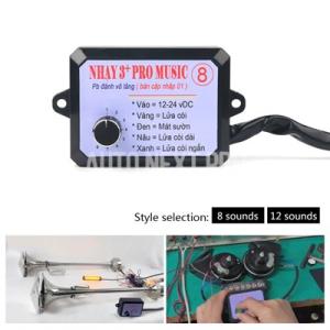 【並行輸入品】12V-24V 8 サウンド  12 サウンドミュージカル電子ホーンコントローラー 3...