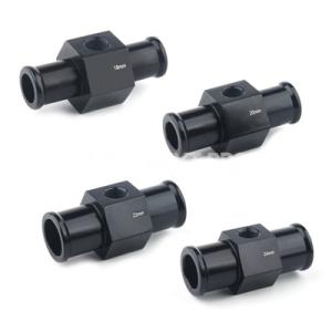 【並行輸入品】パイプ用センサーアダプター 1/8ポイントホース 水温計 黒 18mm 20mm 22...