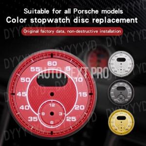 【並行輸入品】ダイヤル時計ゲージクロノポルシェカイエン 958 マカン 718 タイカンパナメーラ ...