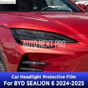 車 ヘッドライトアウター保護フィルム 傷防止リペア 傷防止 tpu byd sealion 6 20...
