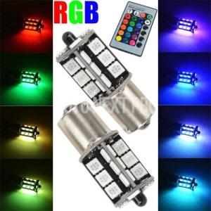 リモコン付きLEDフォグライト マルチカラー電球 rgb h11 h8 h4 h16 5202  1...