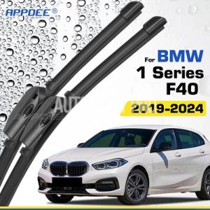 BMW 1 シリーズ F40 2019-2024 シリコン / ラバーワイパーフロントワイパーブレードフロントガラスフロントガラスウィンドウブラシ