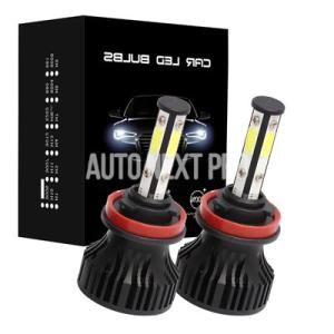 車 ヘッドライト用白色LED電球 フォグライト 50W 16000lm h4 h7 h8 h9 h1...
