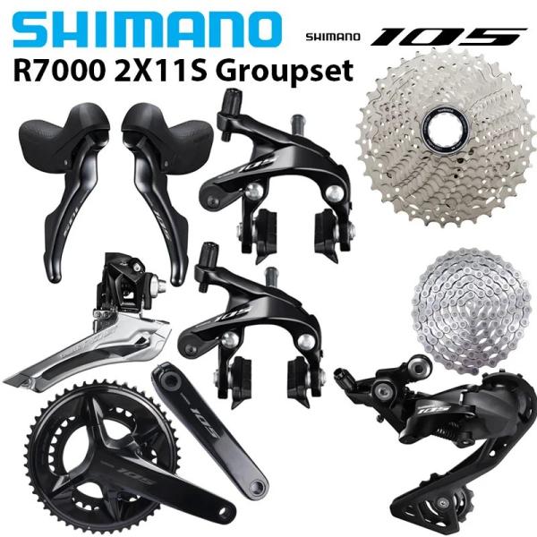 【並行輸入品】shimano-シフトレバーペア 105 r7000 11sグループ2x11s 11v...