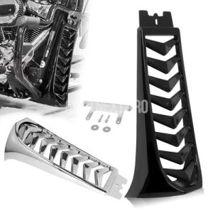 【並行輸入品】バイク abs フロントアンダーラジエーターカバーあごフェアリングスポイラー/ブラック...