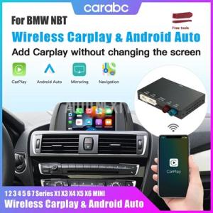 【並行輸入品】CARABC ワイヤレス CarPlay BMW NBT CIC システム 1 2 3...