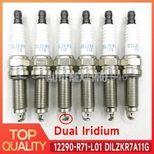 【並行輸入品】6個12290-r71-l01ディルドzkr7a11gデュアルイリジウムスパークプラグ...