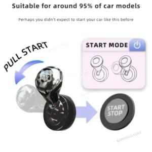 自動車用メタルワンタッチスタートボタン プッシ...の詳細画像5