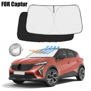 ルノー キャプチャー 2017-2022 2023 2024 2025 車用フロントガラスサンシェー...