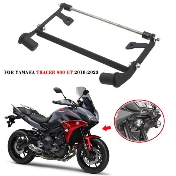 【並行輸入品】バイク用フロントサポートブラケット フォグライトブラケット ヤマハ用900gtトレーサ...