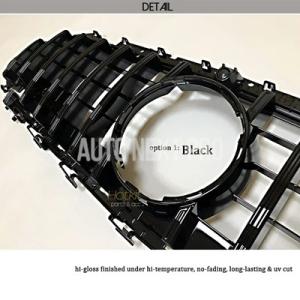 C257 グリル ABS ブラック 交換用フロ...の詳細画像3