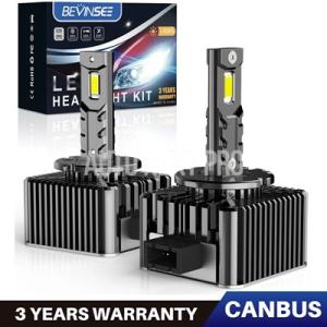 BEVINSEE D1S D3S LED Canbus D2S D5S D1R D2R D3R LE...