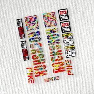 UVクリアグラフィティフロントフォークステッカ...の詳細画像2