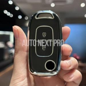車 リモートキーカバーホルダーキーケースルノーサンデロステップウェイローガン 2 クリオ 5 アルカナキャプチャカジャーダスタートゥインゴトラフィック kwid