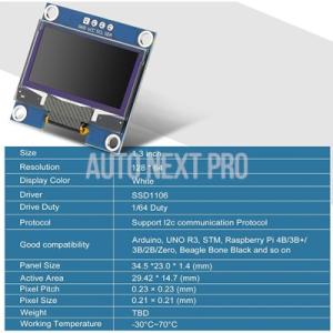 1.3 インチ OLED ディスプレイモジュー...の詳細画像3