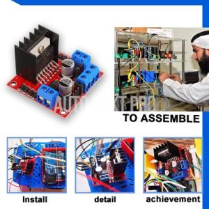 L298N モータードライブコントローラボード...の詳細画像3