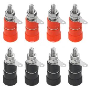 10 pcsバインディングポスト端子4mmバナナプラグソケット4mm端子コネクタアンプarduino...