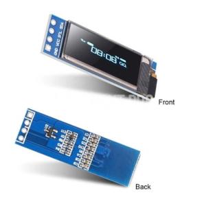 Arduino i2c ssd1306 ホワイト ブルー スクリーンドライバー i2c 0.91 イ...