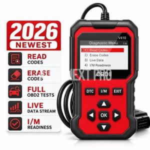 2026年新型OBD2スキャナー 車両診断ツール エンジン故障コードリーダー CANバスオートスキャ...