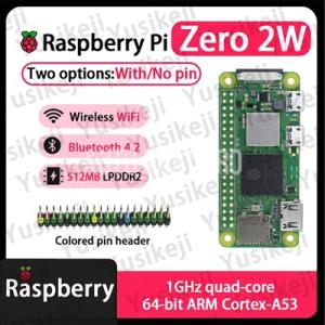 Raspberry Pi Zero 2W 開発ボード カラー ピン ヘッダー WIFI Blueto...